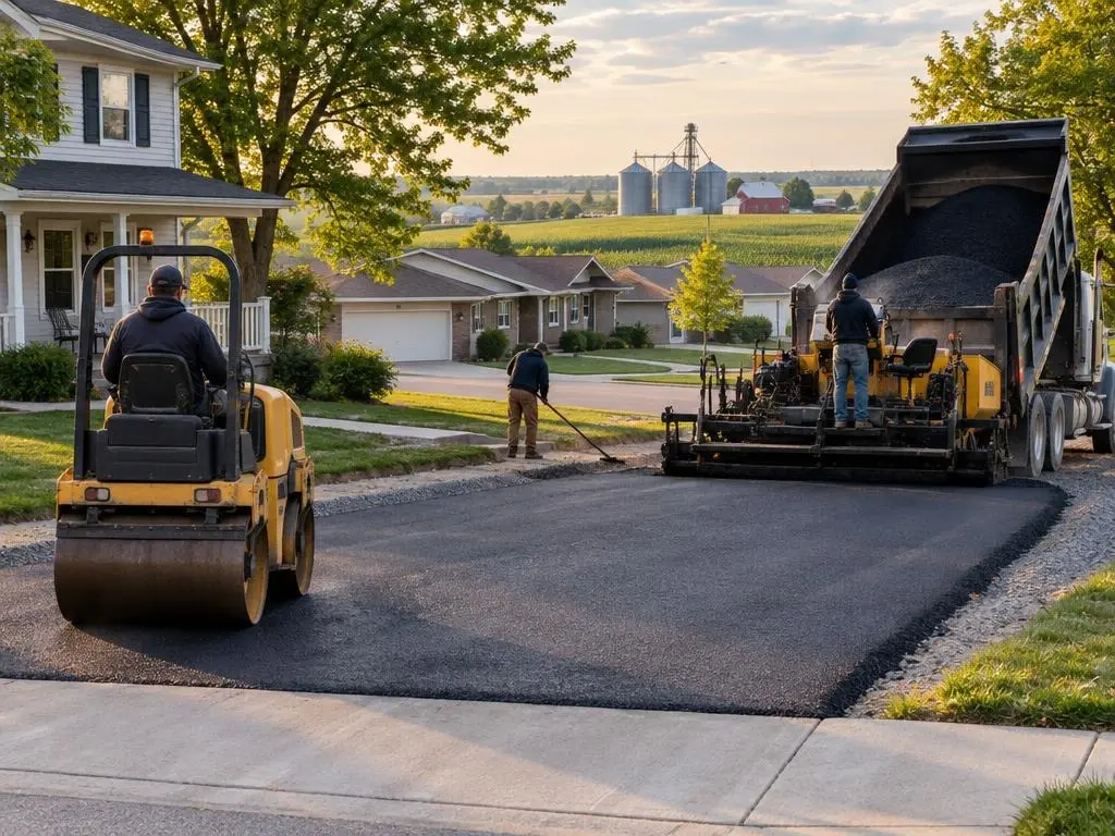 Asphalt Driveways in Ames, IA