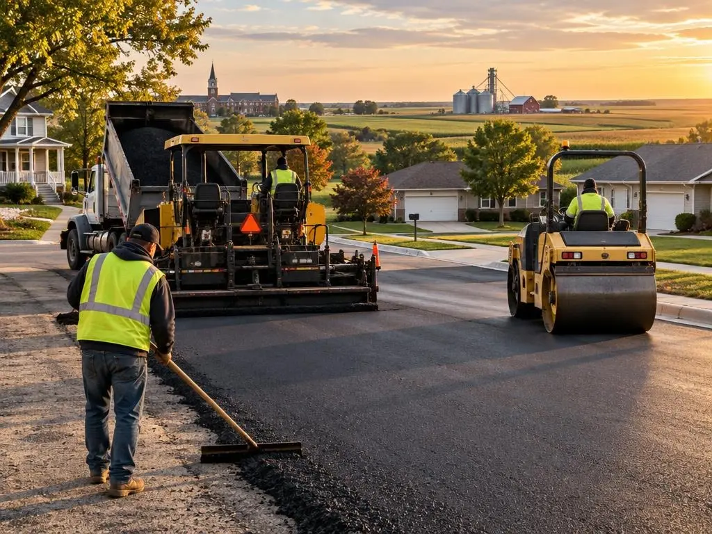 Parking Lot Paving in Ames, IA